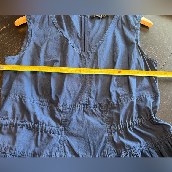 Comrags Cotton Blue Dress - Picture 8 of 9